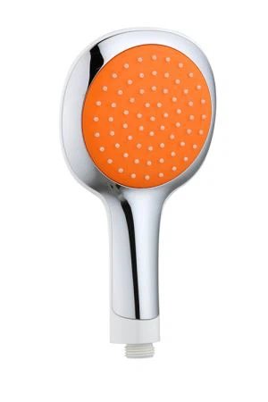 Kaasaegse disainiga käsidušš varjatud, vannituba Käsitsi dušš 3 funktsioon, valge värviga ja hallid otsakud